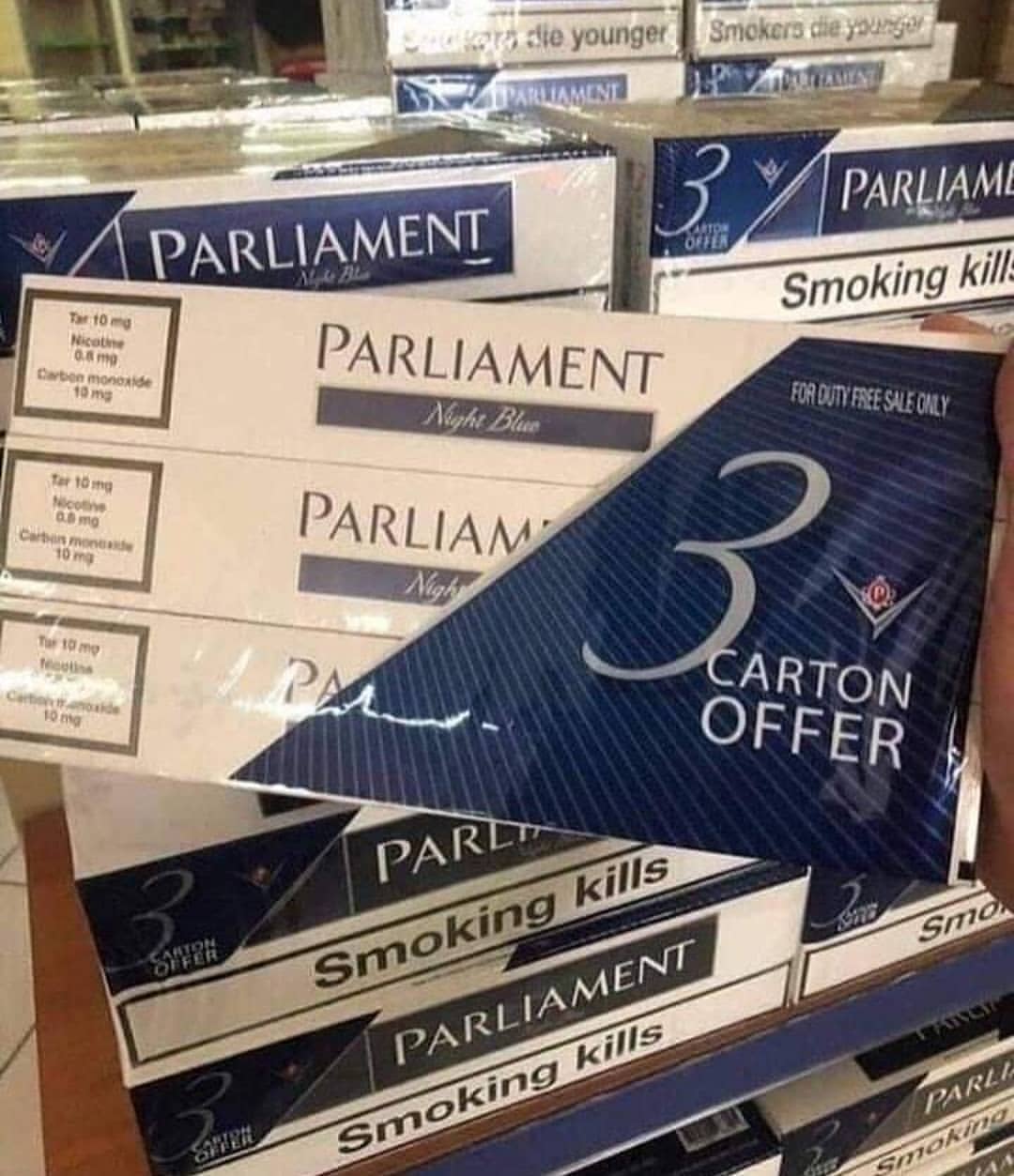 Parliament Aqua Blue